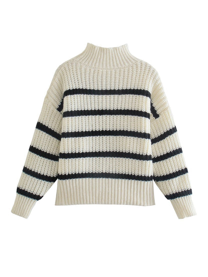 Solène – The Parisian Stripe Sweater