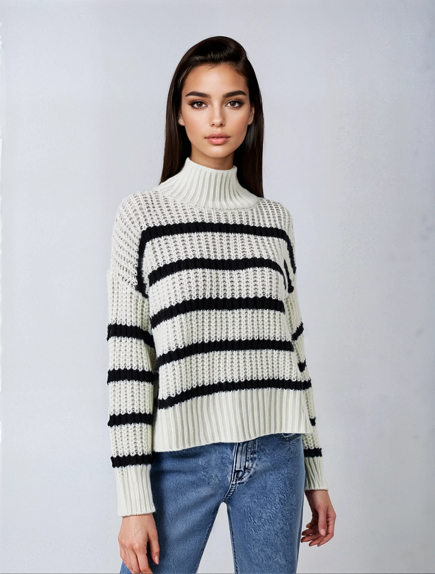 Solène – The Parisian Stripe Sweater