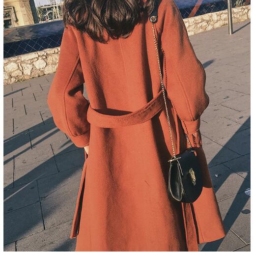 ÉLAN – Belted Wool Statement Coat