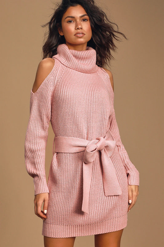 ALYNA – Chic Bare-Shoulder Dress