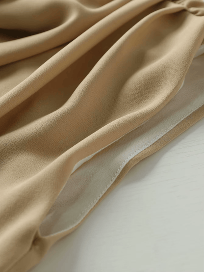 MAËLIS – Draped Elegance Sleeveless Top