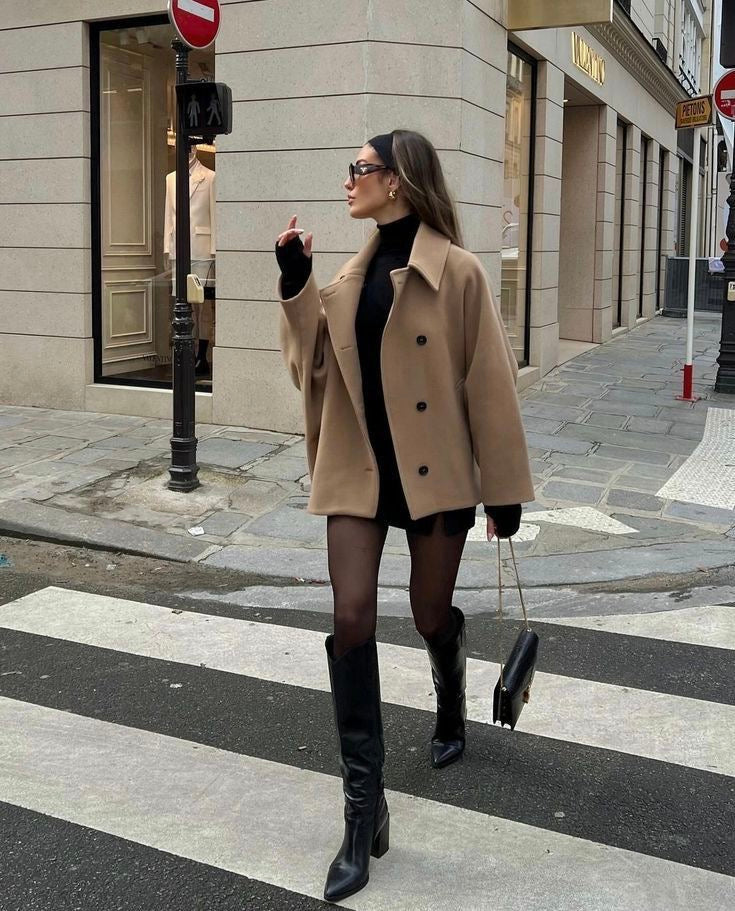 Jamie - Oversized Wool Coat