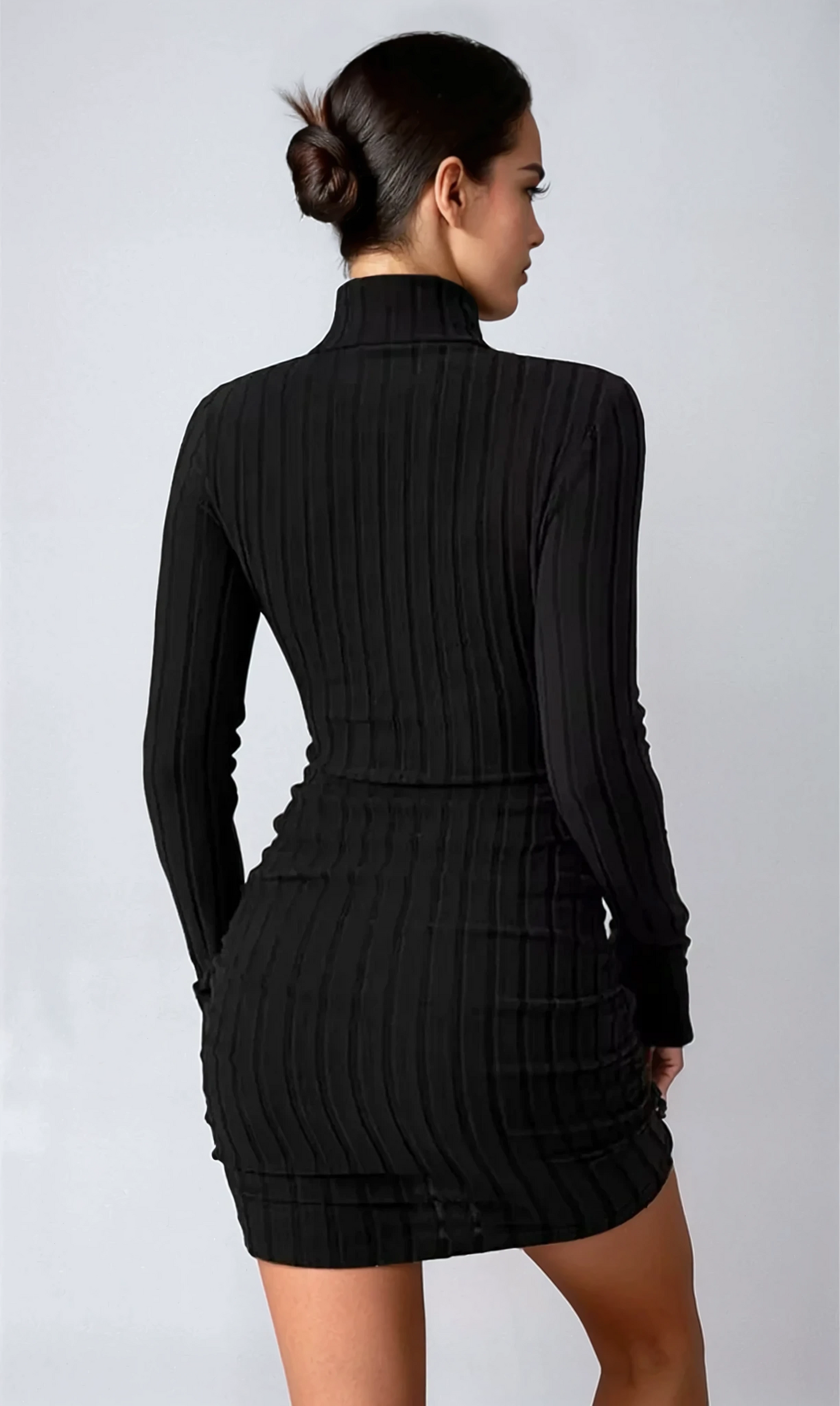 Noémie – Long Sleeve Knit Bodycon Dress